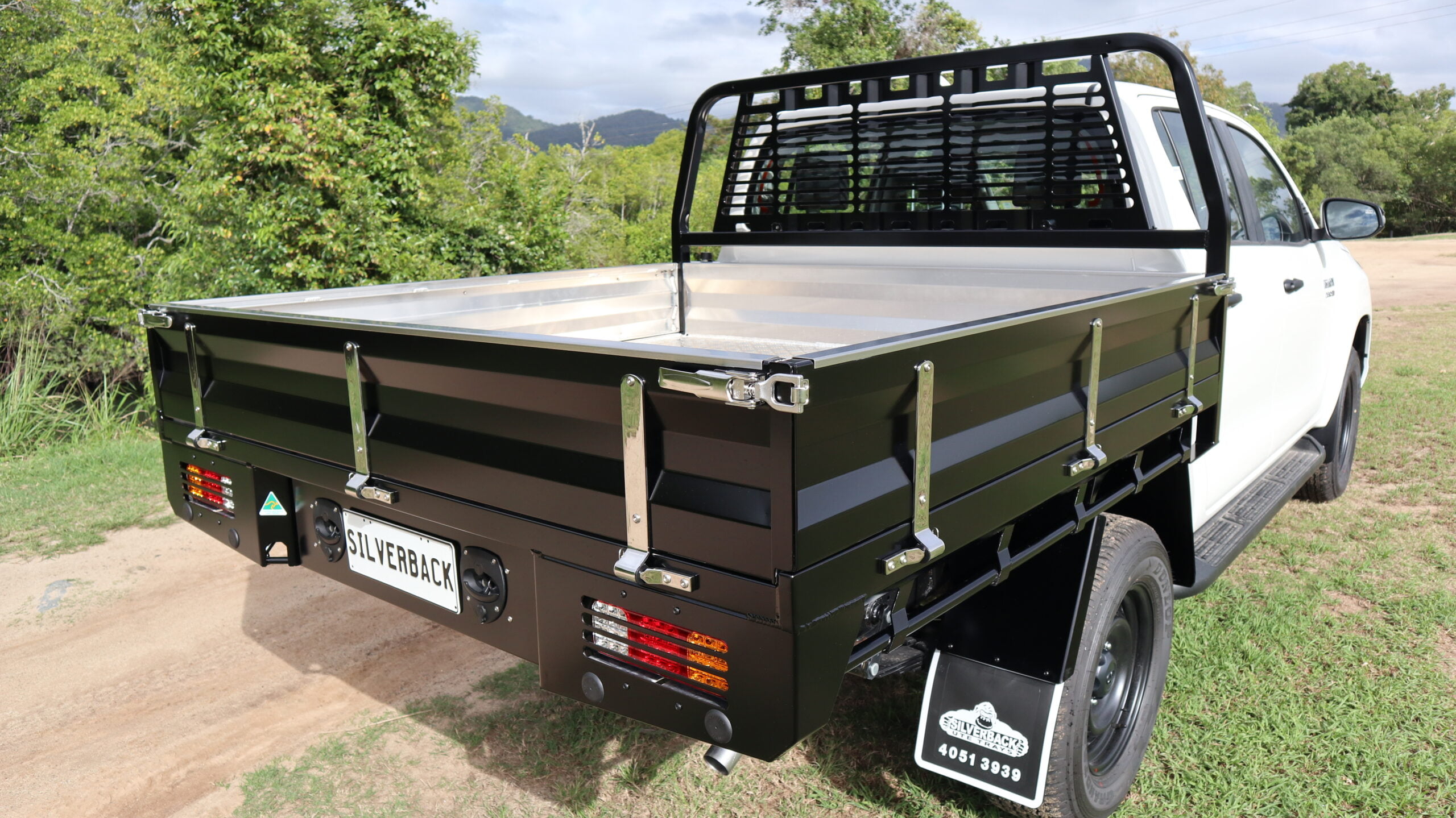 Dual Cab Ute Tray Silverback Ute Trays